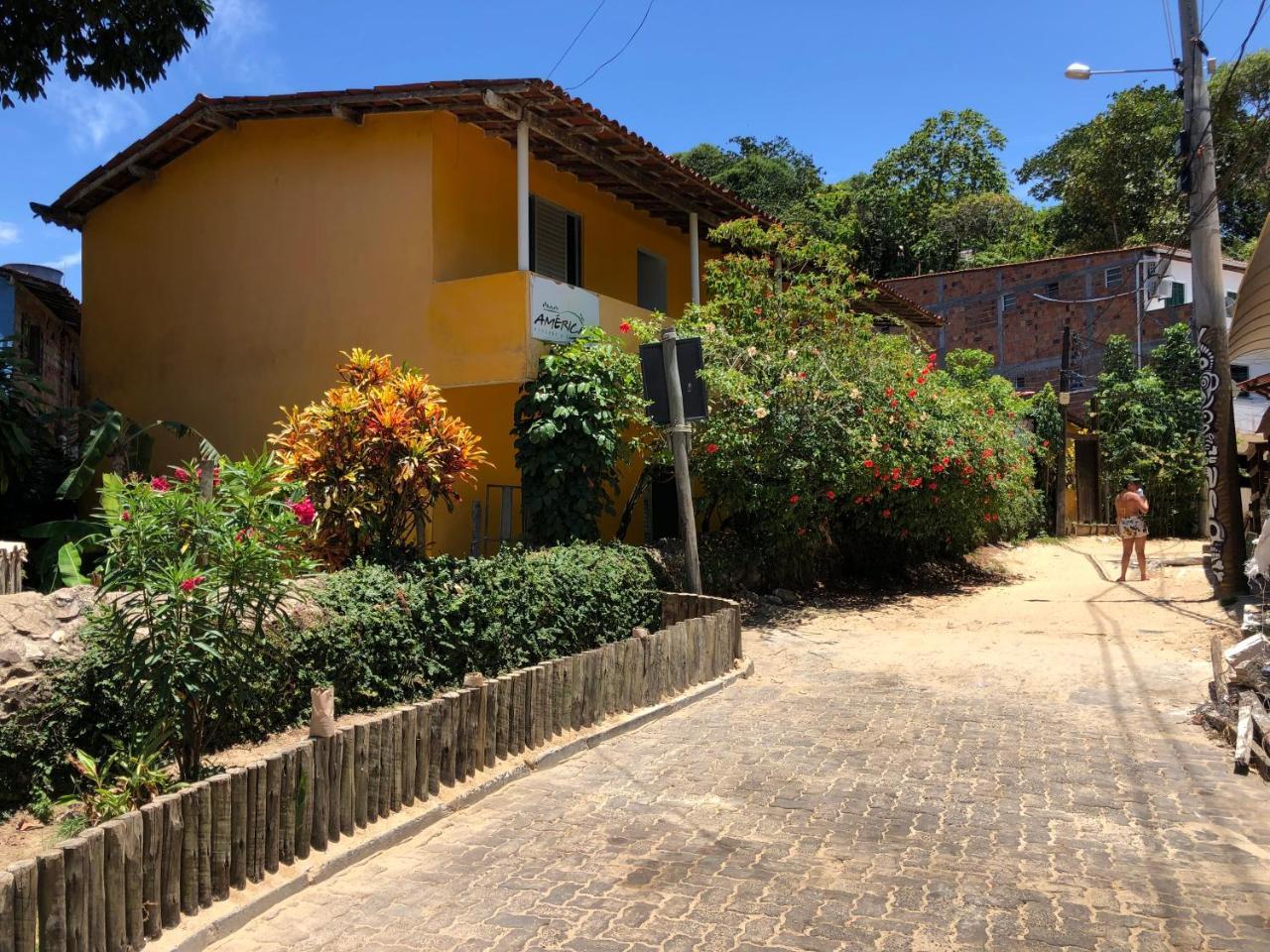 Pousada E Camping America Morro de Sao Paulo Exterior photo