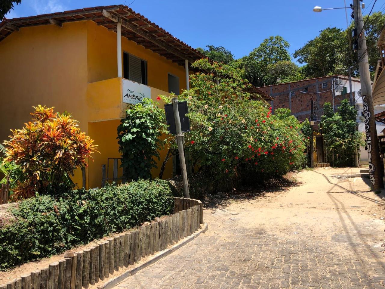 Pousada E Camping America Morro de Sao Paulo Exterior photo